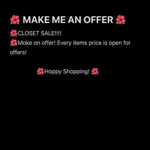 Make Me an Offer - Closet Sale